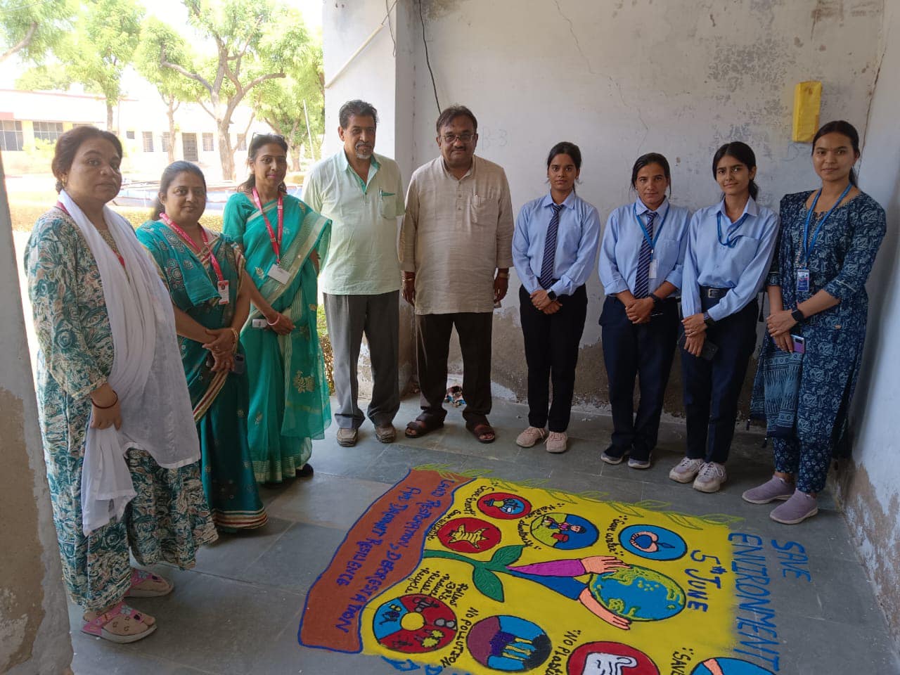 Organization of programs on the occasion of World Environment Day.