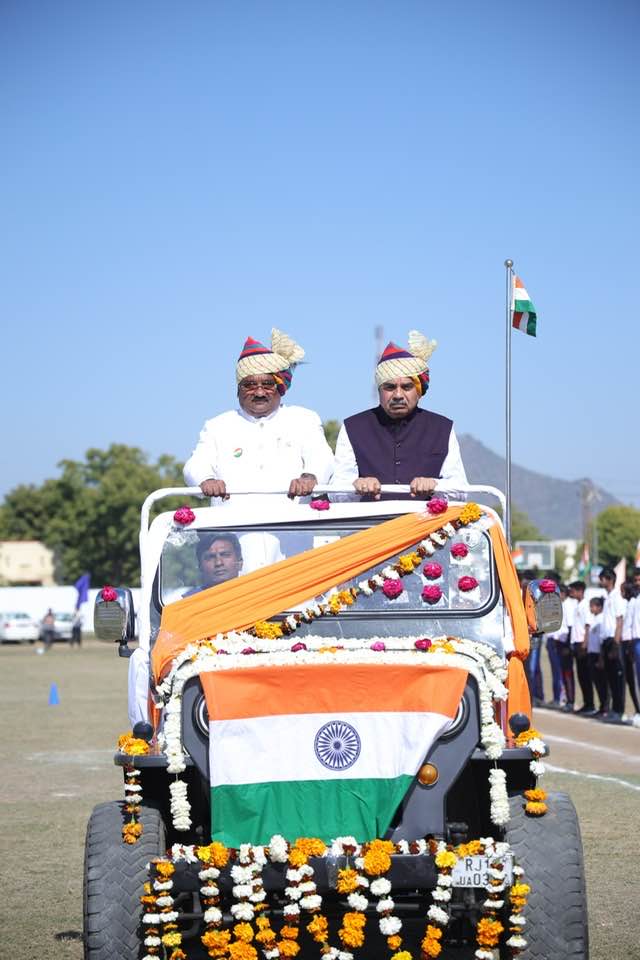 Grand Celebration of the 76th Republic Day at Dayanand College, Ajmer