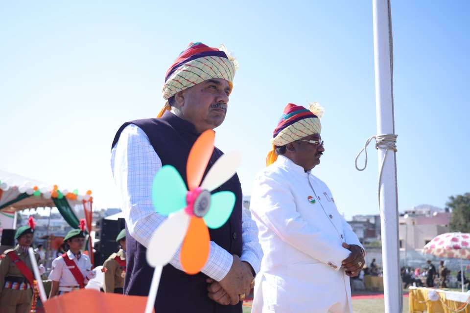 Grand Celebration of the 76th Republic Day at Dayanand College, Ajmer