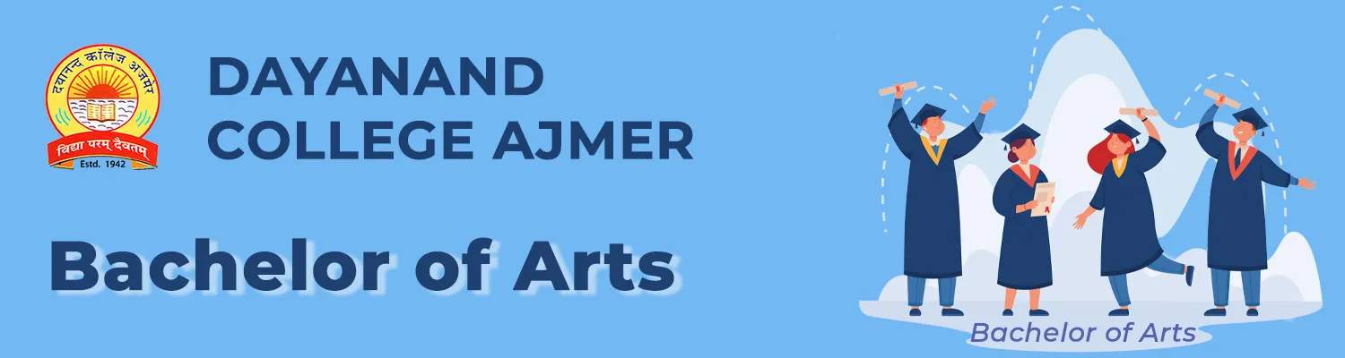 Dayanand College Ajmer | Bachelor of arts BA