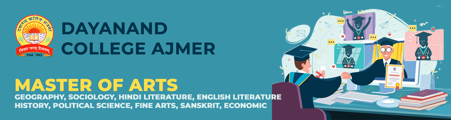 Dayanand College Ajmer | Master of Arts