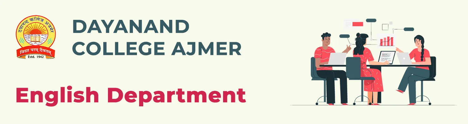 Dayanand College Ajmer | Department of English