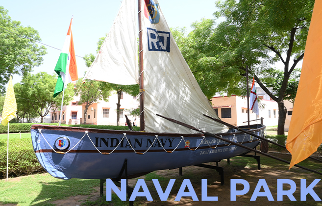 Dayanand College Ajmer | NCC Naval Park