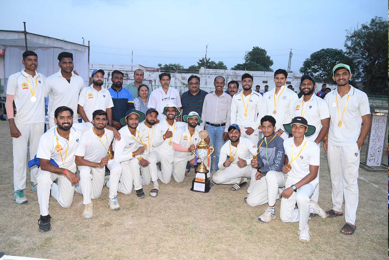 Dayanand College Ajmer | Won the 35th Inter College Cricket Championship.