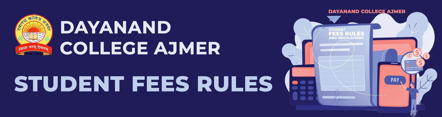 Fees rules regulations