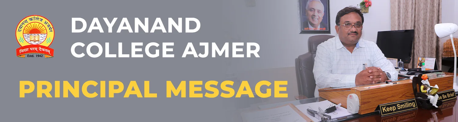 Principal Message