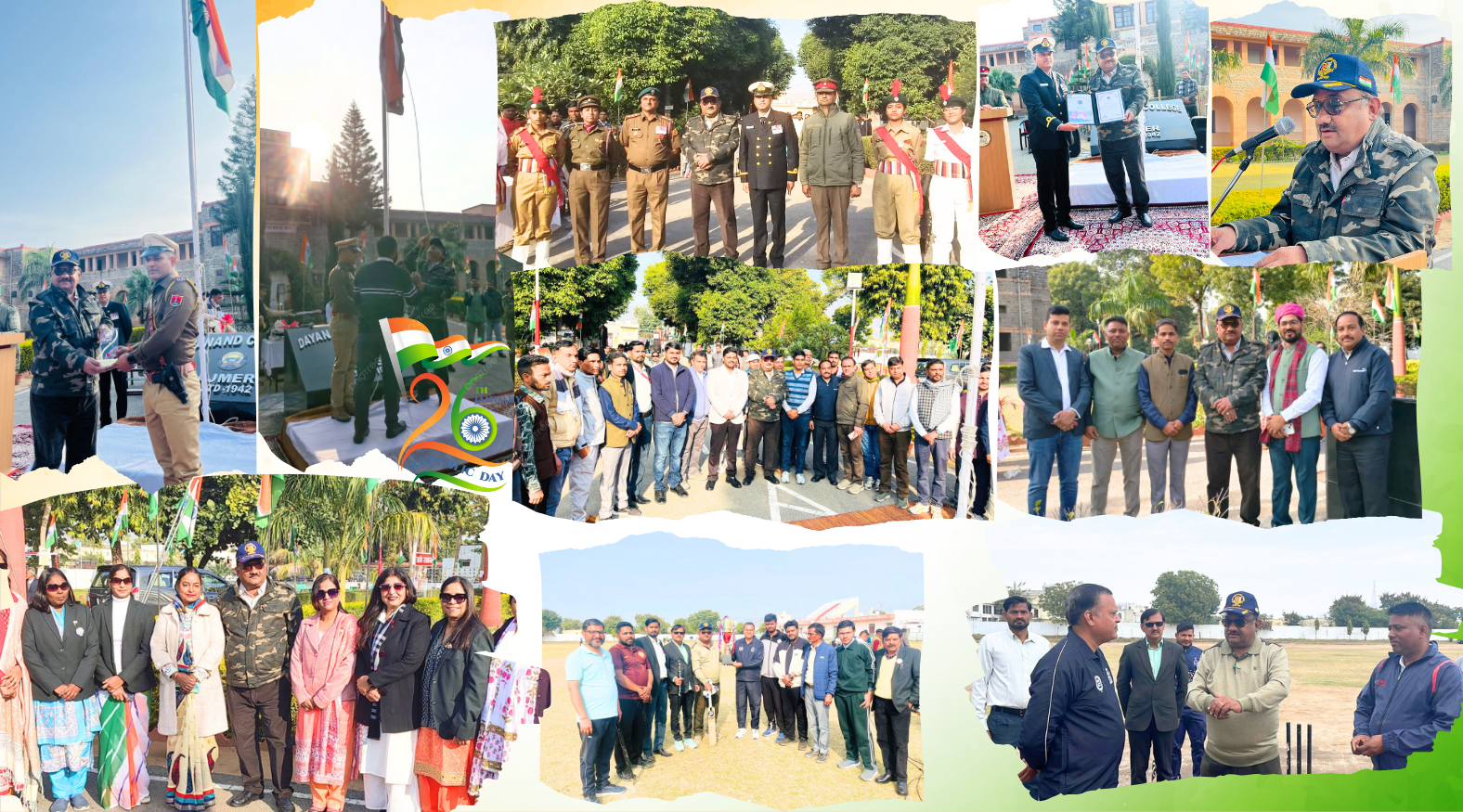 Dayanand College Ajmer | Dayanand College, Ajmer Celebrates 77th Republic Day with Patriotic Fervor