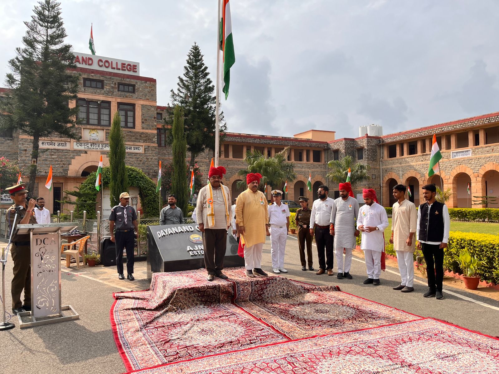 Dayanand College Ajmer | https://davajmer.org/notification/grand-celebration-of-indias-79th-independence-day-at-dayanand-college-ajmer